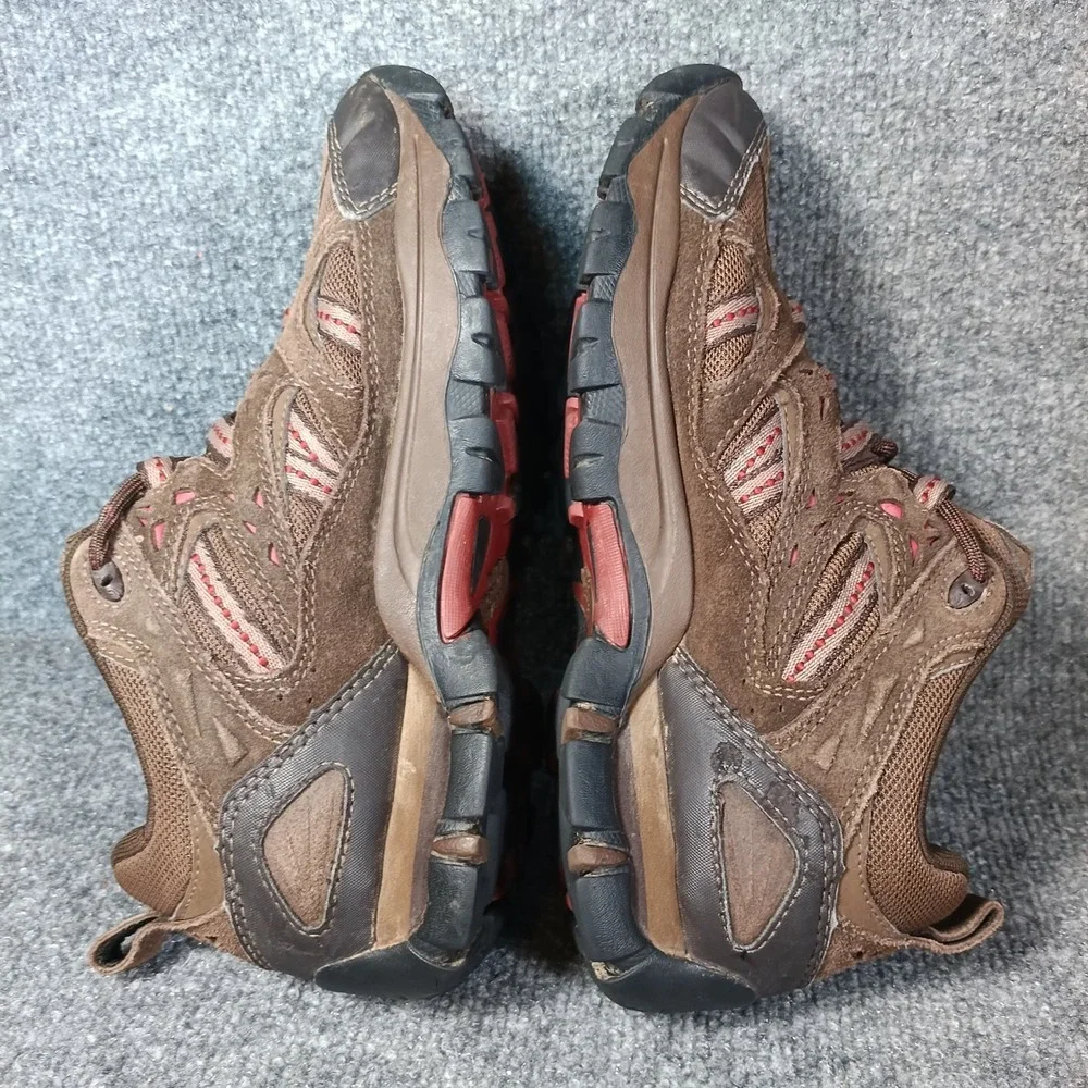 The North Face Hiking Shoes Mens Size 8 Brown Suede Mesh Trail Outdoor